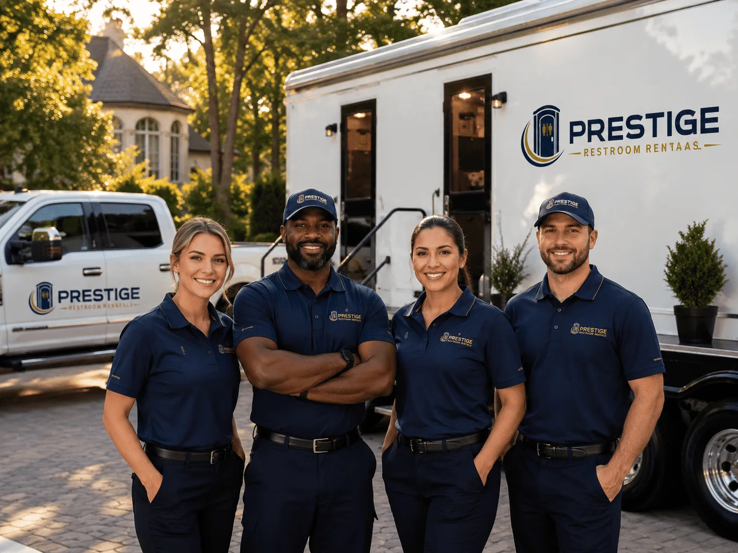 Trusted Luxury Portable Restrooms company in Malaga, NJ